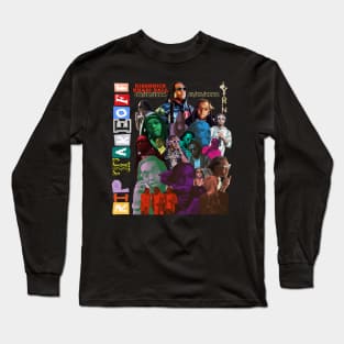 R.I.P. Takeoff (Kirshnick Khari Ball)  Migos Fan Collage Long Sleeve T-Shirt